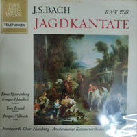 แผ่นเสียง J.S Bach - Jagdkntate Vinyl VG+