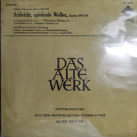 แผ่นเสียง Johann Sebastian Bach - Schleicht,Spielende Bellen,Kantate BWV206 Vinyl VG+
