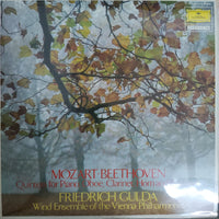 แผ่นเสียง Various - Quintets For Piano Oboe Cloe Clarinet Horn And Bassoon / Wind Ensemble Vinyl VG+ Of The Vienna Philharmonic