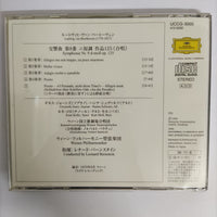 ซีดี Beethoven - Symphony No.9 Wiener Philharmoniker / Leonard Bernstin CD VG+