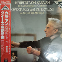 แผ่นเสียง Herbert von Karajan - Operatic Overtures & Intermezzi Vinyl VG+