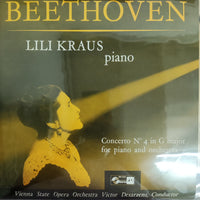 แผ่นเสียง Lili Kraus Beethoven / Piano Concerto No.4 In G major Vinyl VG+