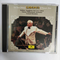 ซีดี Leonard Bernstein - Brahms Symphony No.1 In C Minor Vienna Philharmonic Orchestra CD VG+