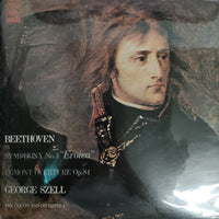 แผ่นเสียง George Szell - Beethoven Symphony No.3 Eroica Egmont Overture Op.84 The Cleveland Orchestra Vinyl VG+