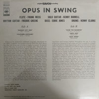 แผ่นเสียง Frank Wess, Kenny Burrell, Freddie Green, Eddie Jones, Kenny Clarke - Opus In Swing Vinyl VG+