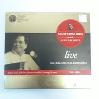 ซีดี Dr. Balamuralikrishna - From the Ncpa Archives CD VG 2CDs