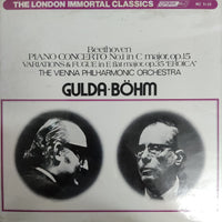 แผ่นเสียง Various - Beethoven Piano Concerto No.1 In C Major Op.15 Variations & Fugue In E Flat Major Op.35 Eroica Vinyl VG+