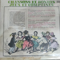 แผ่นเสียง Various - Chansons Et Rondes Jeux Et Comptines Vinyl VG+