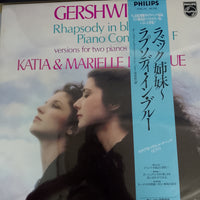 แผ่นเสียง George Gershwin, Katia Et Marielle Labèque - Rhapsody In Blue / Piano Concerto In F Versions For Two Pianos Vinyl VG+