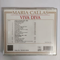 ซีดี Maria Callas - Viva Diva Verdi Vol.1 CD VG+