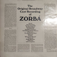 แผ่นเสียง Herschel Bernardi, Maria Karnilova - Zorbá Original Broadway Cast Vinyl VG+