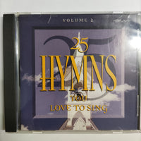ซีดี Various - Hymns 25 You Love To Sing Vol.2 CD VG+