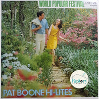 แผ่นเสียง Various - World Popular Festival, Pat Boone - Hi-Lites Vinyl VG+