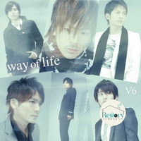 ซีดี Way of Life First Press Limited Edition A - V6 CD VG+ 1CD 1DVD