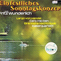 แผ่นเสียง Fritz Wunderlich - Ein Festliches Sonntagskonzert Vinyl VG+