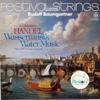 แผ่นเสียง Georg Friedrich Händel, Festival Strings Lucerne, Rudolf Baumgartner - Wassermusik / Water Music - Suiten 1-3 • Complete • Intégral Vinyl VG+