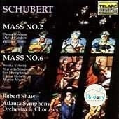 ซีดี Franz Schubert, Robert Shaw, Atlanta Symphony Orchestra, Atlanta Symphony Chorus, Atlanta Symphony Orchestra Chamber Chorus - Mass No.2/Mass No.6 CD VG+