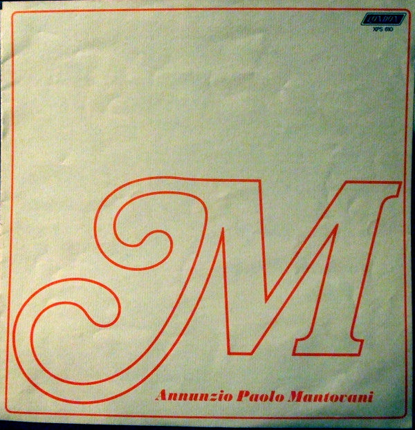 Buy Mantovani And His Orchestra Annunzio Paolo Mantovani (Vinyl