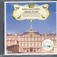 ซีดี Johann Strauss Jr. - Mit Dem Walzerkönig In Wien = A Visit In Vienna With The King Of Waltz = A Vienne Avec Le Roi Des Valses CD VG+
