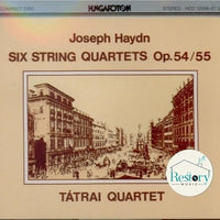 ซีดี Joseph Haydn - Tátrai Quartet - 6 String Quartets Opp. 54 / 55 CD NM or M-