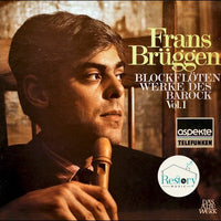แผ่นเสียง Frans Brüggen - Blockflötenwerke Des Barock, Vol. 1 Vinyl VG+