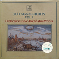 แผ่นเสียง Georg Philipp Telemann - Concentus Musicus Wien Conducted By Nikolaus Harnoncourt, Concerto Amsterdam Conducted By Frans Brüggen - Orchesterwerke - Orchestral Works Vinyl VG+ Boxset, 5LPs