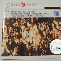 ซีดี Frank Chacksfield & His Orchestra - Thanks For The Memories - Academy Award Songs 1934 - 1955 CD VG