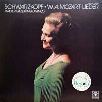 แผ่นเสียง Elisabeth Schwarzkopf, Wolfgang Amadeus Mozart, Walter Gieseking - W. A. Mozart Lieder Vinyl VG+
