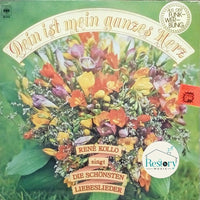 แผ่นเสียง René Kollo - Dein Ist Mein Gxanzes Herz - René Kollo Singt Die Schönsten Liebeslieder Vinyl NM or M-