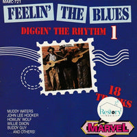 ซีดี Various - Feelin' the Blues Diggin’ The Rhythm 1 CD VG+