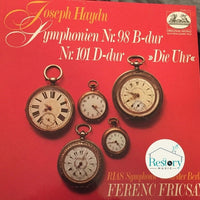 แผ่นเสียง Joseph Haydn, RIAS Symphonie-Orchester Berlin, Ferenc Fricsay - Symphonien Nr. 98 B-Dur; Nr. 101 D-Dur "Die Uhr" Vinyl VG+