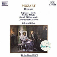 ซีดี Wolfgang Amadeus Mozart - Slovak Philharmonic Orchestra, Slovak Philharmonic Chorus, Zdeněk Košler - Requiem CD VG