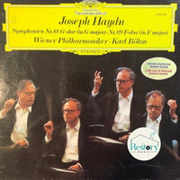 แผ่นเสียง Joseph Haydn - Karl Böhm - Wiener Philharmoniker - Symphonien Nr. 88 G-dur In G Major - Nr. 89 F-dur In F Major Vinyl VG