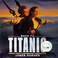 ซีดี James Horner - Back To Titanic Music From The Motion Picture CD VG+
