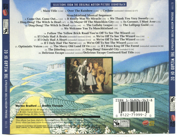 Buy Various : The Wizard Of Oz (Original Motion Picture Soundtrack