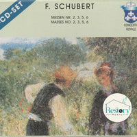 ซีดี Franz Schubert - Masses No. 2, 3, 5, 6 / Messen Nr. 2, 3, 5, 6 CD VG
