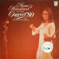 แผ่นเสียง Nana Mouskouri - Concert '80 >Die Stimme< Das Live-Doppelalbum Vinyl NM or M-