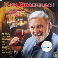 แผ่นเสียง Karl Ridderbusch - Singt Volkstümliche Lieder - Schütt' Die Sorgen In Ein Gläschen Wein Vinyl VG+