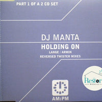ซีดี DJ Manta - Holding On CD VG