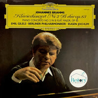 แผ่นเสียง Johannes Brahms - Emil Gilels, Berliner Philharmoniker, Eugen Jochum - Klavierkonzert Nr. 2 B-dur, Opus 83 Vinyl VG