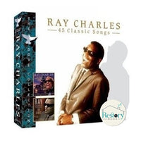 ซีดี Ray Charles - 45 Classic Songs CD M 2 CDs