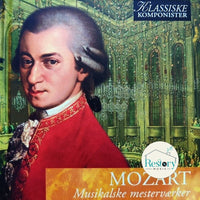 ซีดี Wolfgang Amadeus Mozart - Musikalske Mesterværker CD VG+