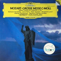 แผ่นเสียง Wolfgang Amadeus Mozart - Barbara Hendricks • Janet Perry • Peter Schreier • Benjamin Luxon, Wiener Singverein • Berliner Philharmoniker, Herbert von Karajan - Grosse Messe C-moll - Great Mass In C Minor, K. 427 Vinyl NM or M-