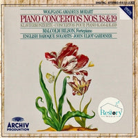 ซีดี Wolfgang Amadeus Mozart – Malcolm Bilson, The English Baroque Soloists, John Eliot Gardiner - Piano Concertos Nos.18 & 19 = Klavierkonzerte = Concertos Pour Piano K.456 & K.459 CD NM or M-
