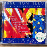 ซีดี Various - 1998 Nominees UK & US Favourites CD VG+