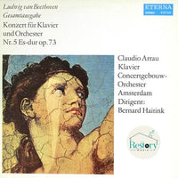 แผ่นเสียง Ludwig van Beethoven - Claudio Arrau, Concertgebouworkest, Bernard Haitink - Konzert Für Klavier Und Orchester Nr. 5 Es-dur Op. 73 Vinyl VG+