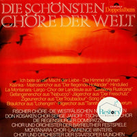 แผ่นเสียง Various - Die Schönsten Chöre Der Welt Vinyl VG+ 2LPs