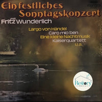 แผ่นเสียง Fritz Wunderlich - Ein Festliches Sonntagskonzert Vinyl VG+