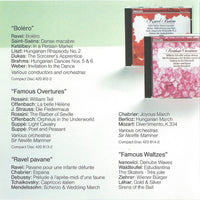 ซีดี Tomaso Albinoni, Luigi Boccherini, Johann Pachelbel, Joseph Haydn, Wolfgang Amadeus Mozart, Ludwig van Beethoven, I Musici - Adagio CD VG+