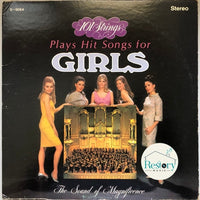 แผ่นเสียง 101 Strings - Plays Hit Songs For Girls Vinyl VG